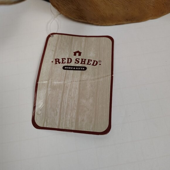 Red Shed Doe Deer Towel Ring Holder Rustic Hunting Cabin - Picture 8 of 12